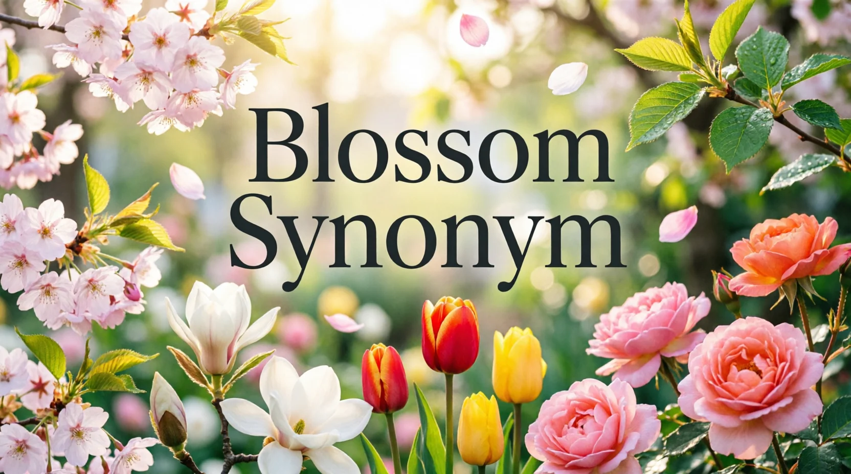 Blossom Synonyms