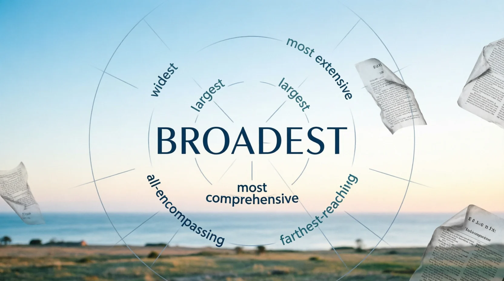 Broadest Synonyms