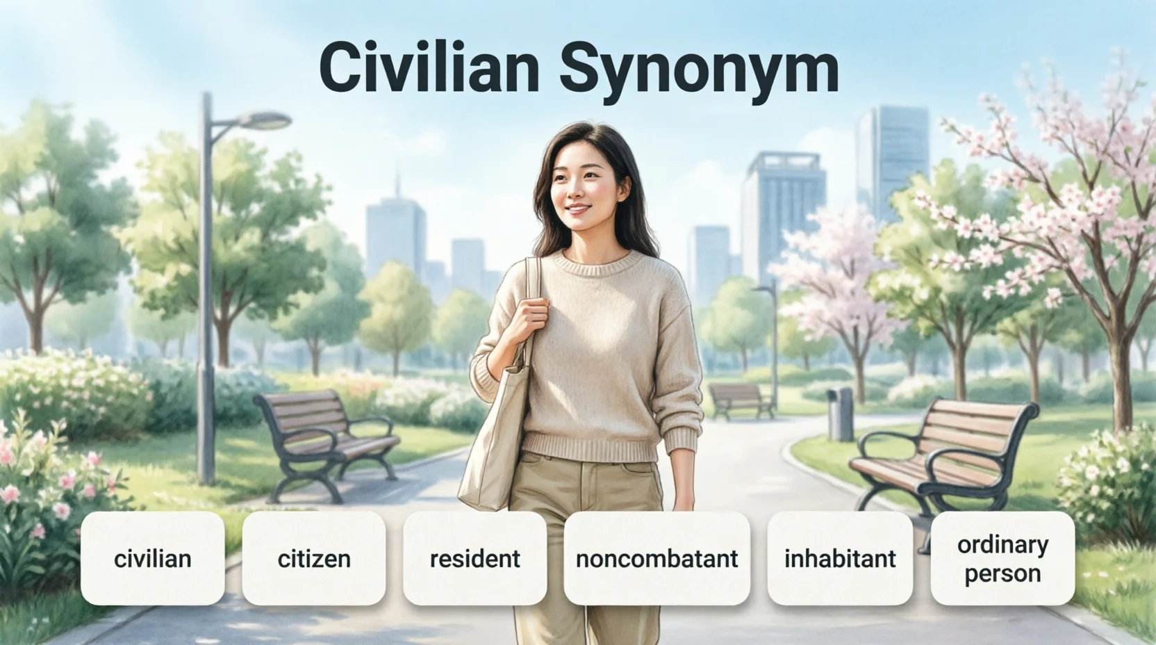 Civilian Synonyms