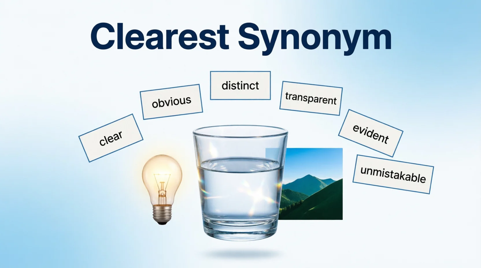 Clearest Synonym