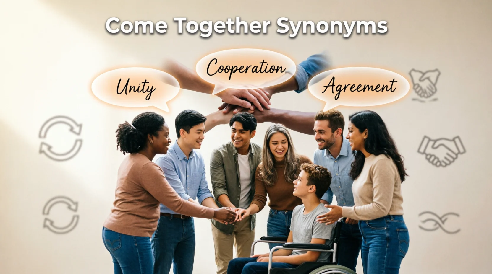 Come Together Synonyms