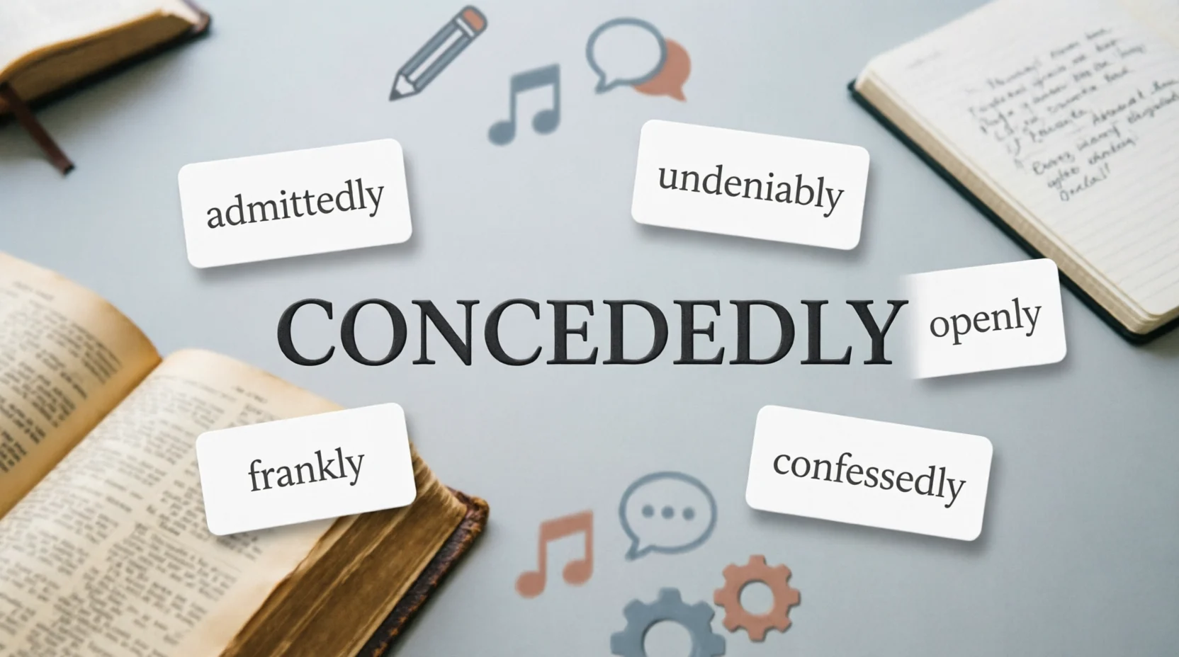 Concededly Synonym