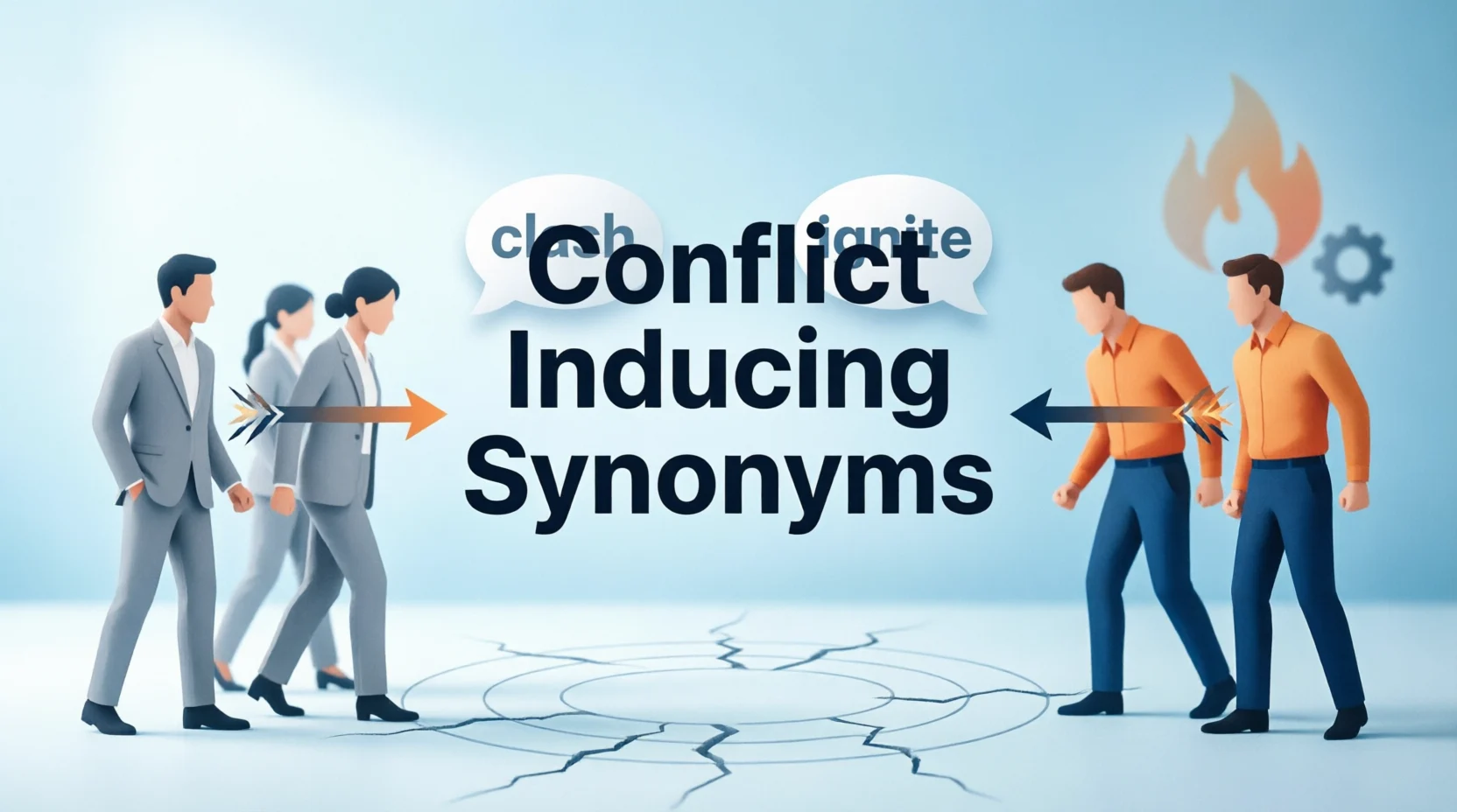 Conflict Inducing Synonyms