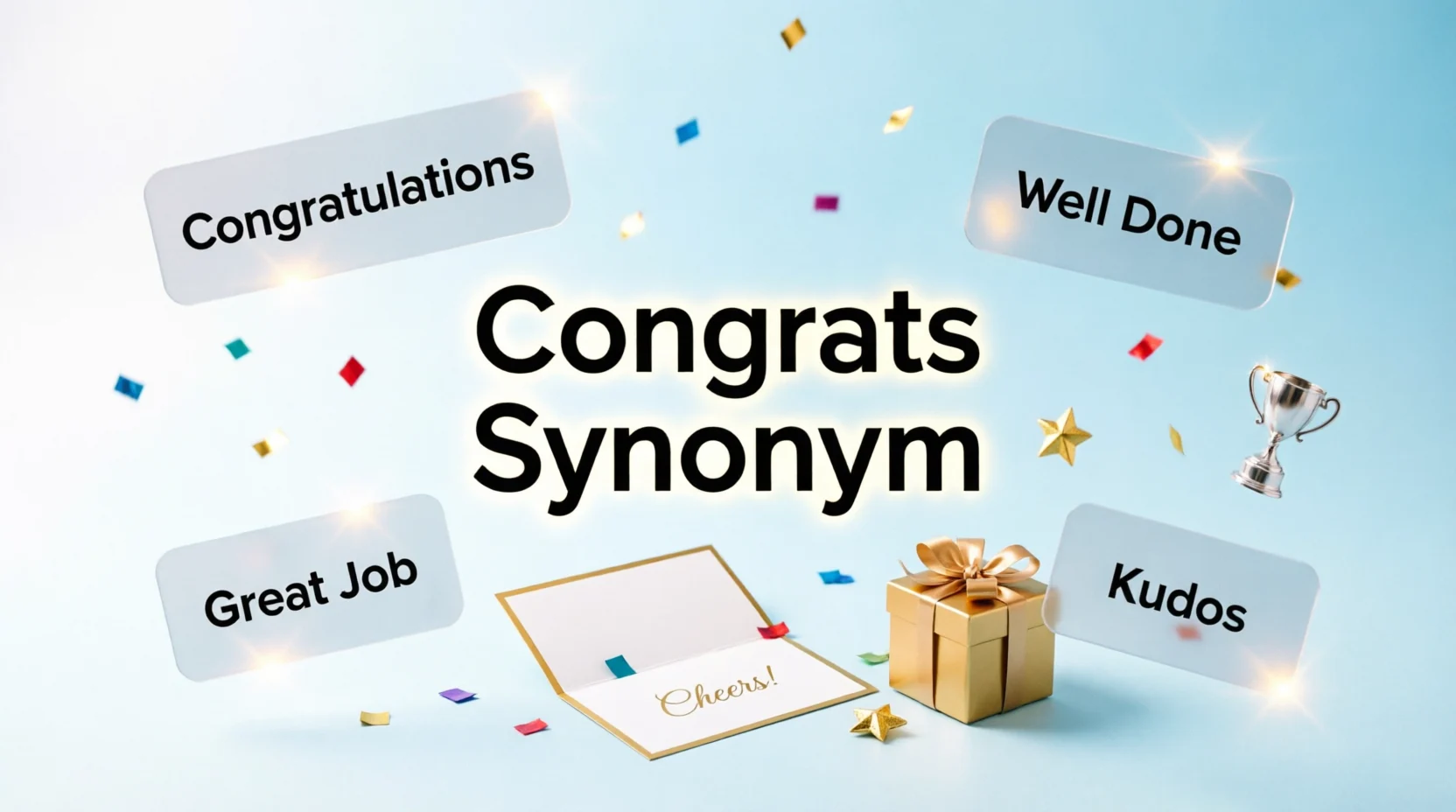 Congrats Synonym