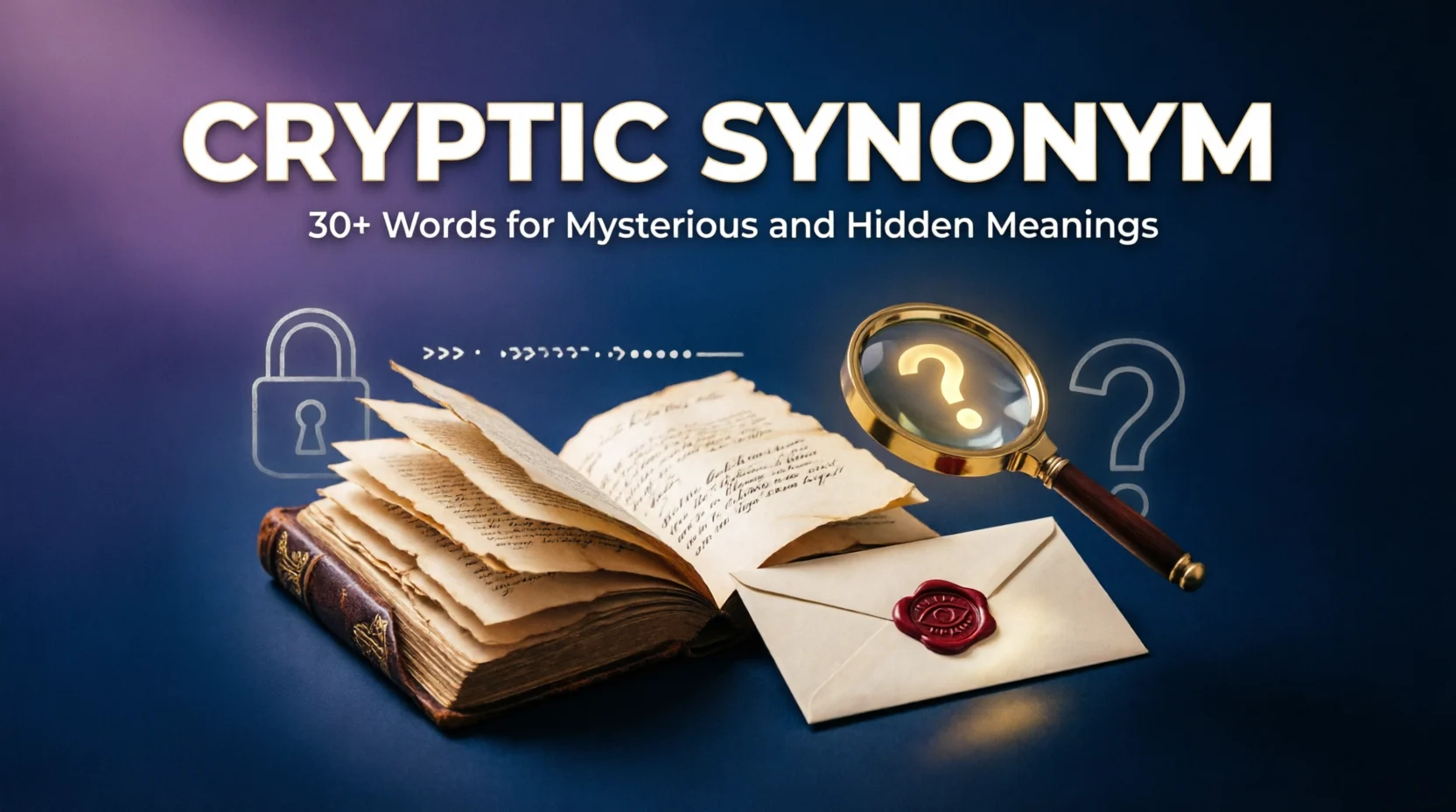 Cryptic Synonyms