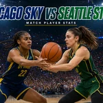 Chicago Sky vs Seattle Storm Match Player Stats