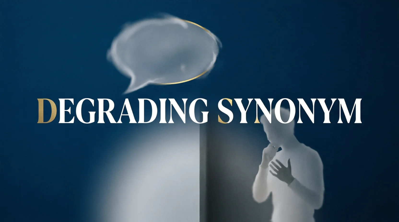Synonyms for Degrading