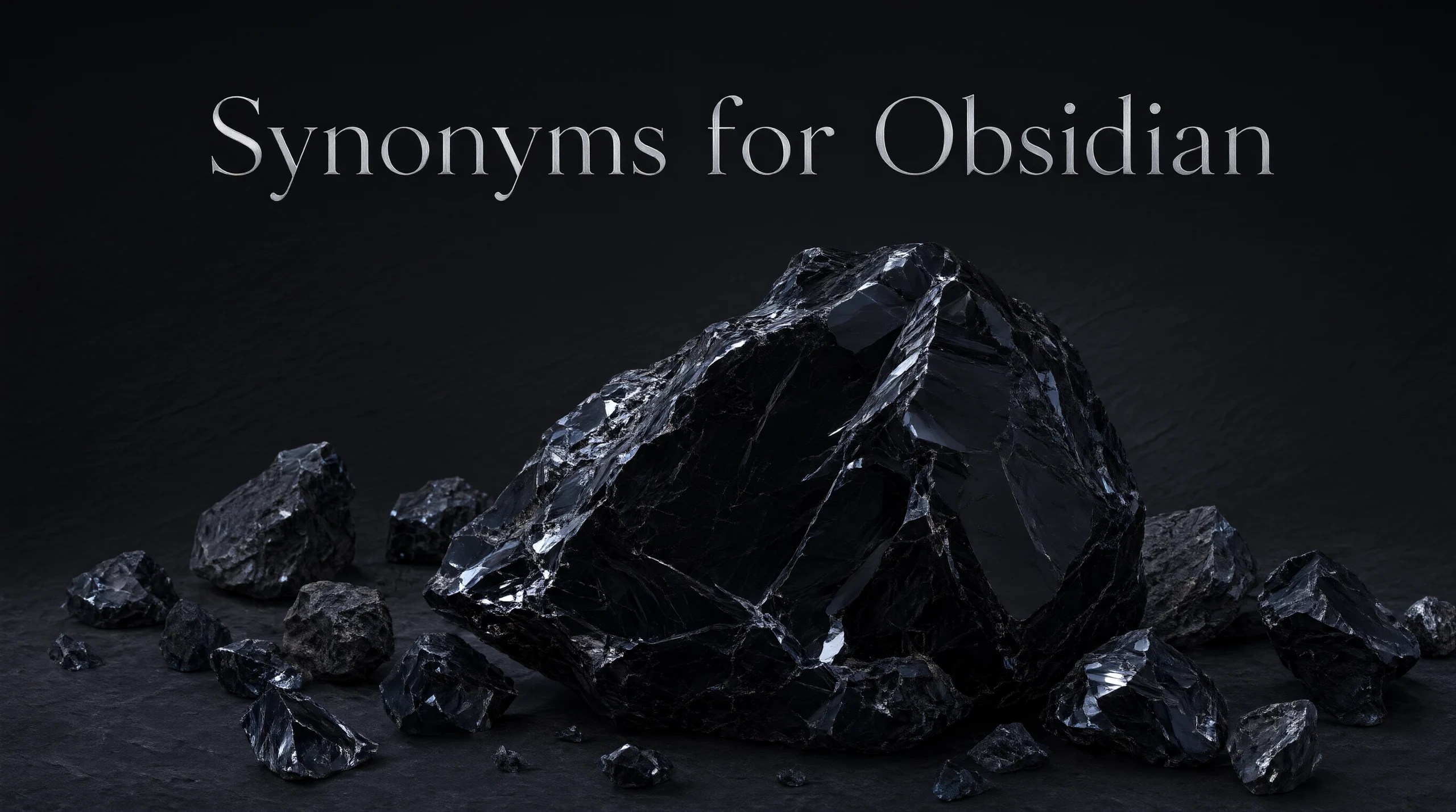 Synonyms for Obsidian
