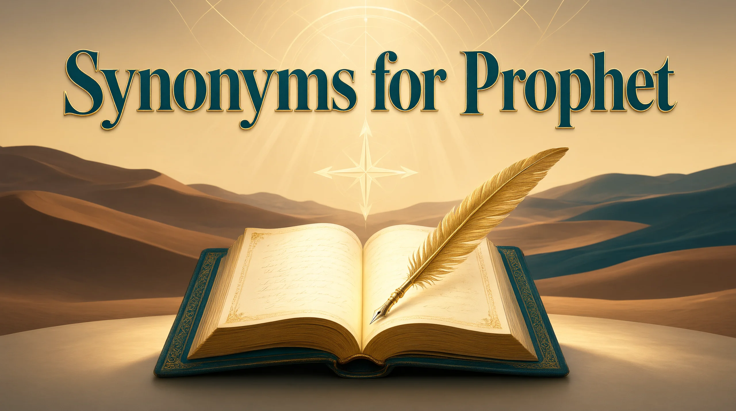 Synonyms for Prophet