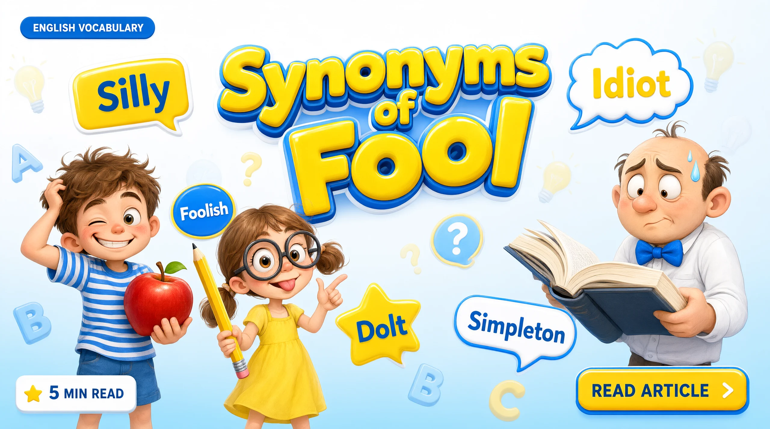 Synonyms of Fool